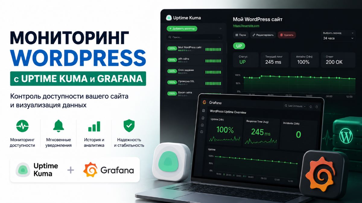 Мониторинг WordPress