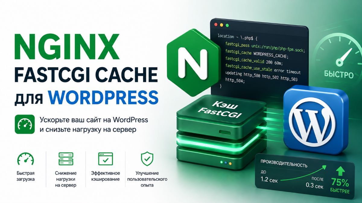 Nginx FastCGI Cache для WordPress
