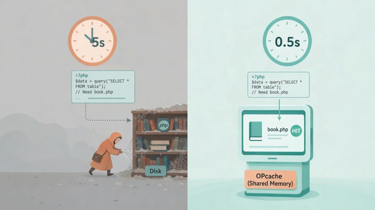 Мониторинг OPcache в WordPress — скрипт проверки hit rate и использования памяти