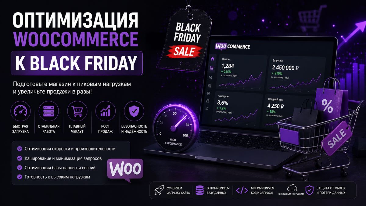 Оптимизация WooCommerce для Black Friday